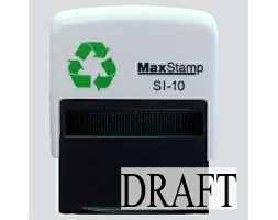 Draft SI-10 Stock Rubber Stamp