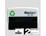 Maxstamp SI-25 Royal Mail PPI Rubber Stamp - 2nd Class